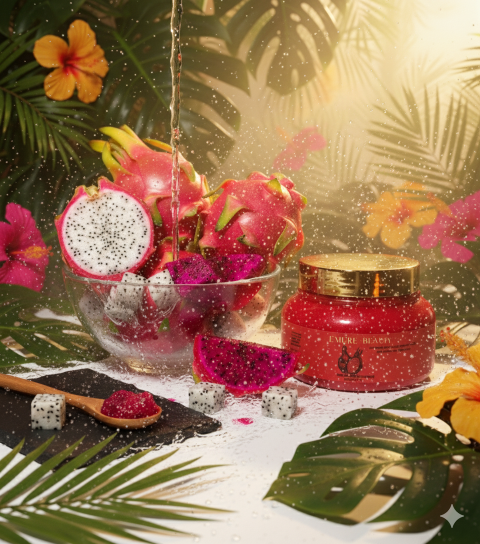 The summer in kelowna | Dragon Fruit Glow & Silky sugar Scrub