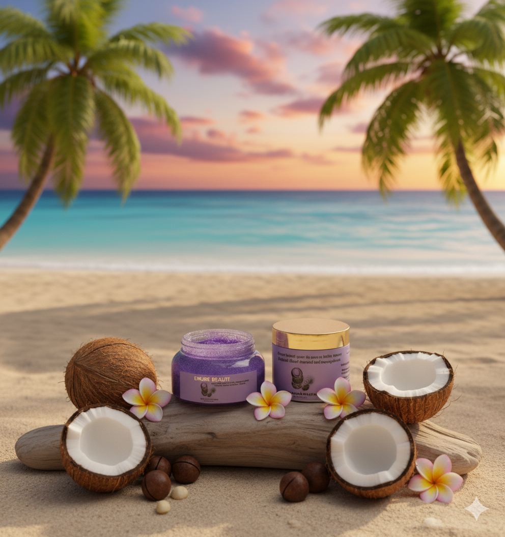 The summer in tofino | coconut and sugarplump whipped Body Scrub